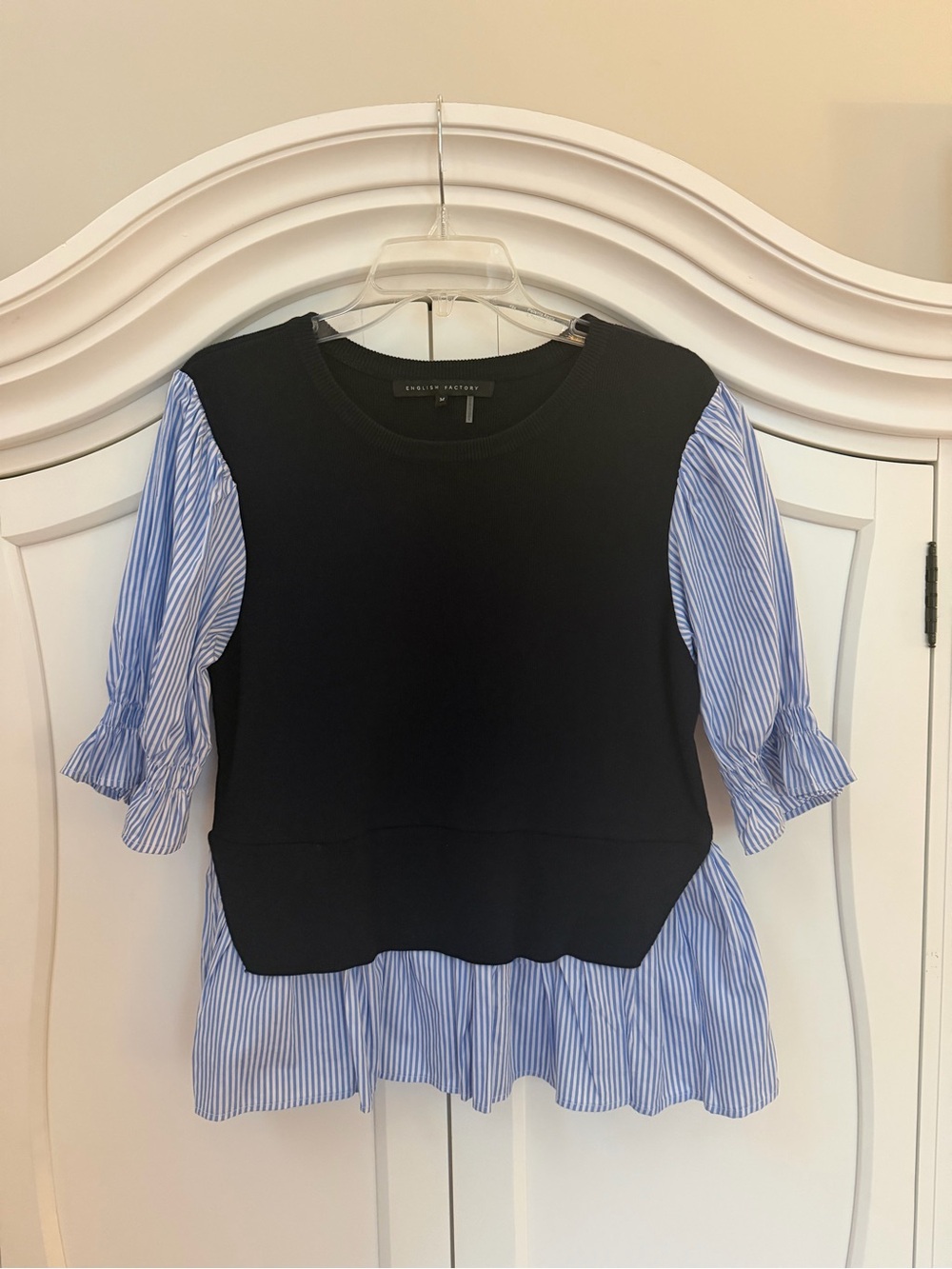 English Factory Layered Ruffle Top size M - Picture 3 of 7